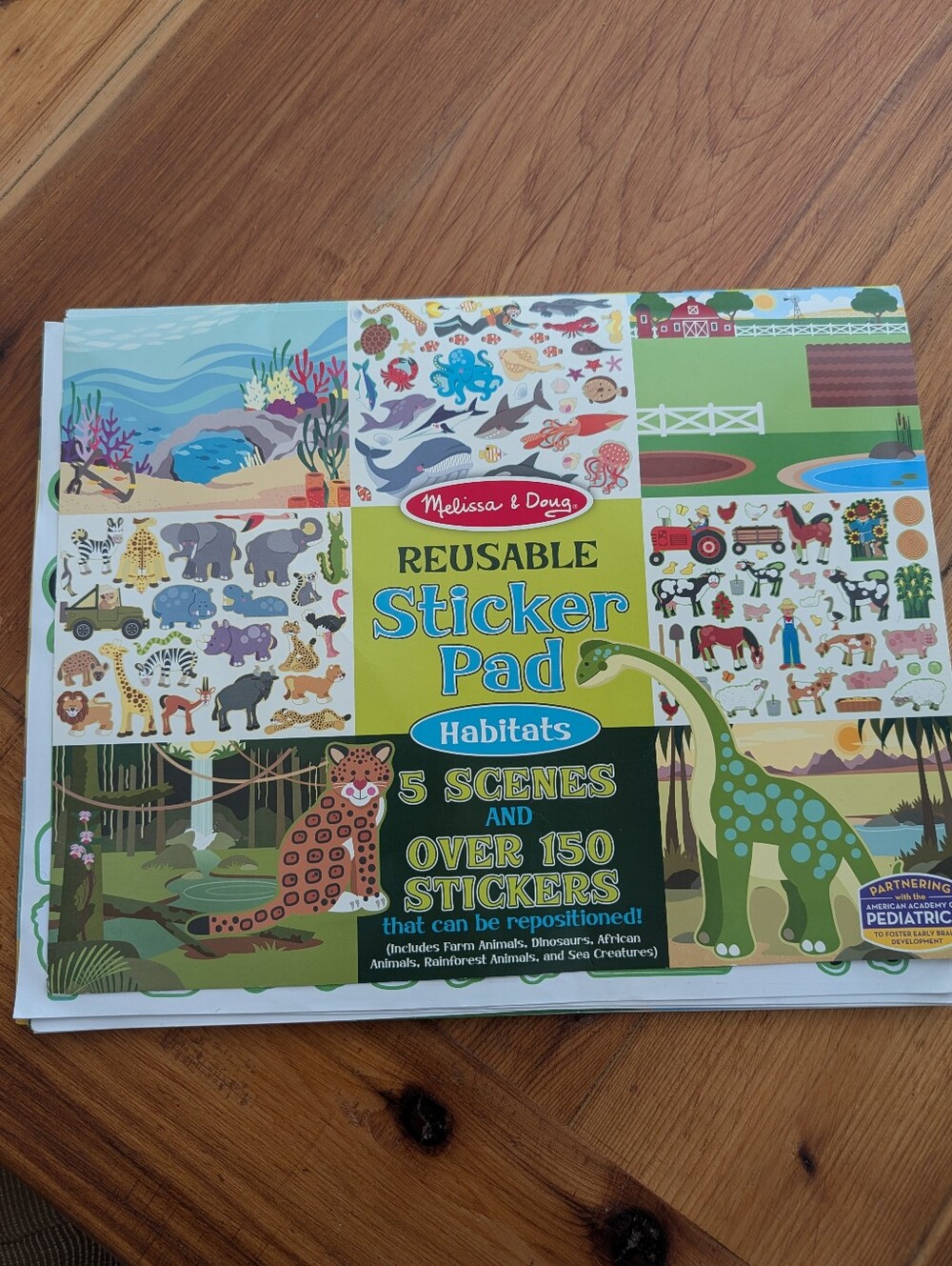 Melissa & Doug Reusable Sticker Pad - Two Sets!